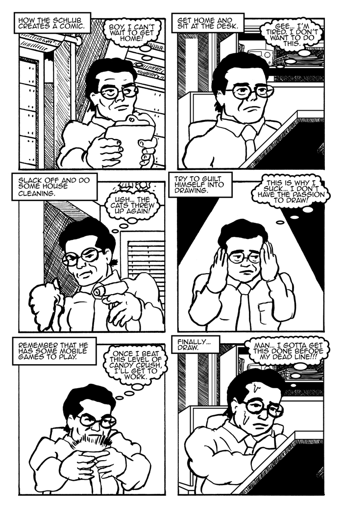 McSchluberson breaks down his drawing process.