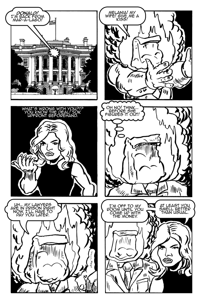 The Blazing Bag of Poo gets a visit.